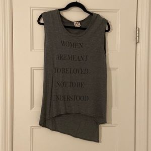 Haute Hippie Sleeveless T-Shirt
